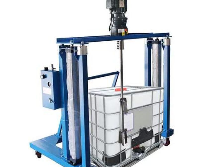 1000L Ton Barrel Paint Coating Electric Stainless Steel Liquid IBC Agitator